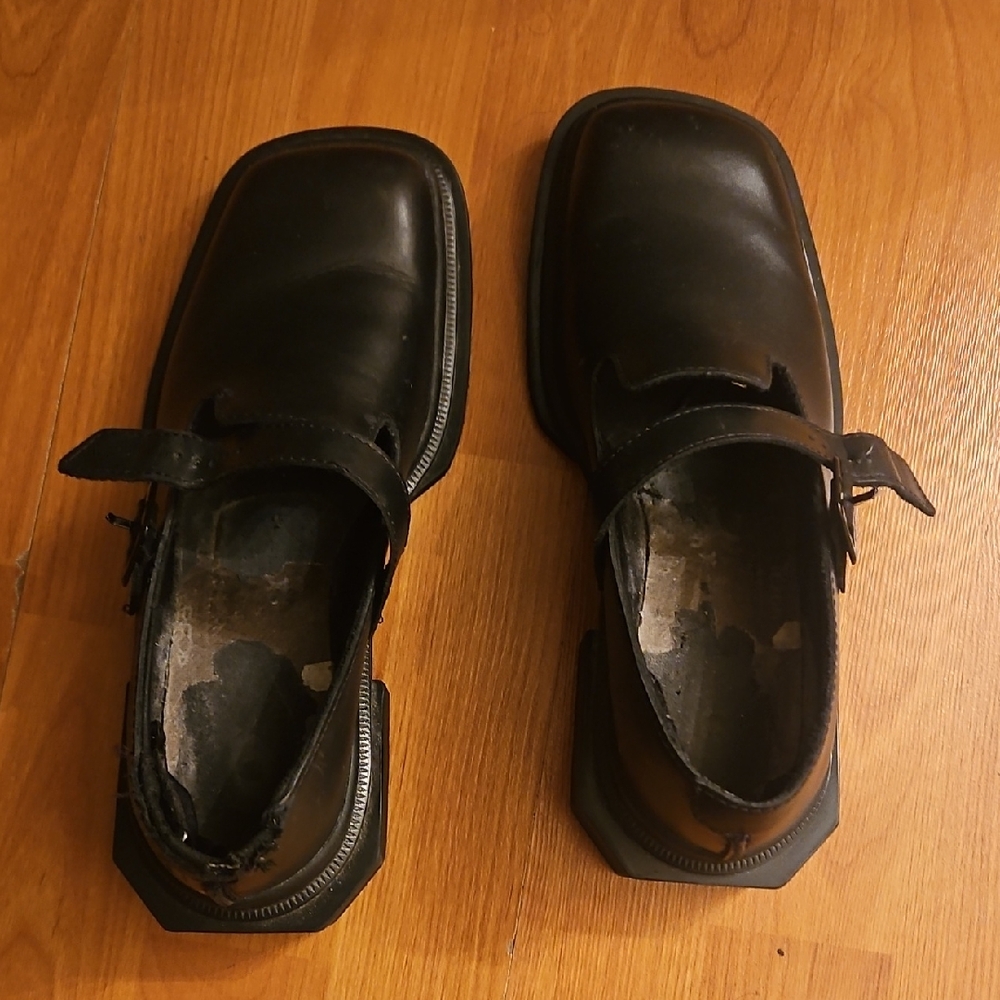 Dr. Martens Black Leather Loafers